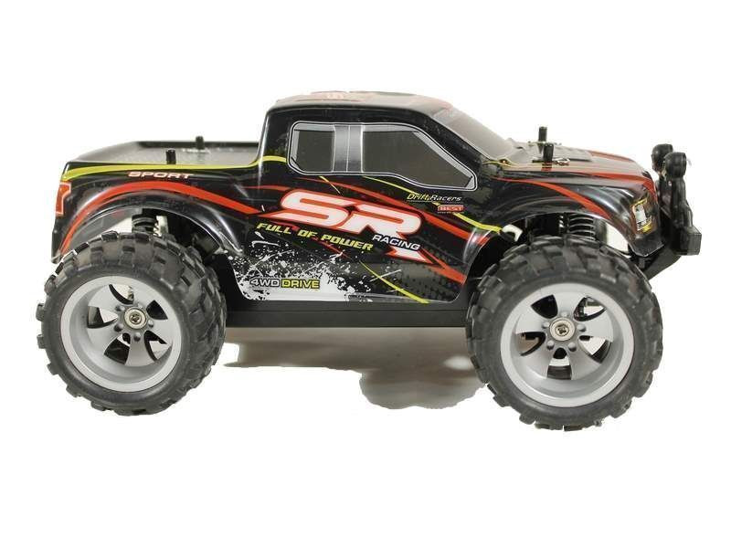 Радиоуправляемый монстр DE Faster, 4WD, 2.4G, М 1/18