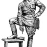 Оловянная миниатюра "Офицер Госбезопасности НКВД СССР, 1939-1943 годы"