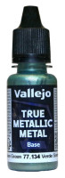 77134 Vallejo True Metallic Metal (Base) Краска-металлик акриловая "Зеленый сумеречный" / Dusken Green, 18 мл.