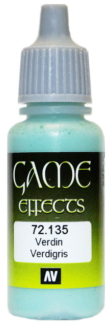 72135 Vallejo Game Special Effect Color Краска "Медянка" / Verdigris, 17 мл.