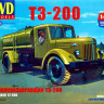Сборная модель "Топливозаправщик ТЗ-200"   М 1/43