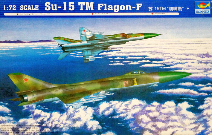 Сборная модель "Истребитель Su-15TM"  М 1/72