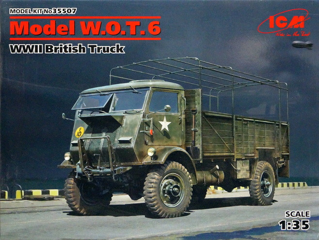 Сборная модель "Британский автомобиль Fordson W.O.T.6"  М 1/35
