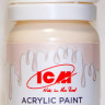 C1043 ICM Краска акриловая для творчества, цвет "Светло-телесный" (Light Flesh), 12 мл.