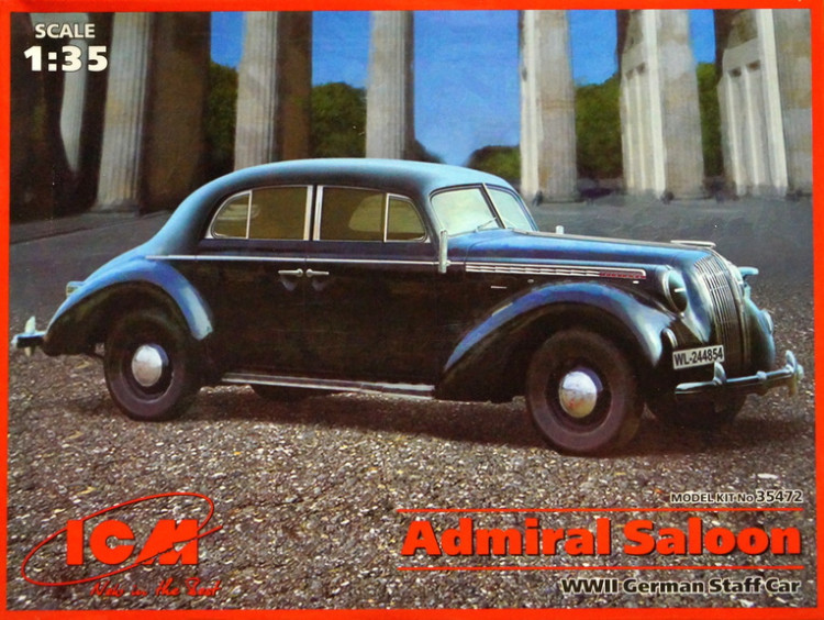 Сборная модель "Немецкий автомобиль Admiral Saloon"  М 1/35