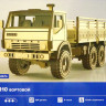 Конструктор из дерева "Автомобиль КАМАЗ-4310 бортовой"  М 1/35