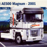 Сборная модель "Седельный тягач Renault AE500 Magnum"   М 1/24