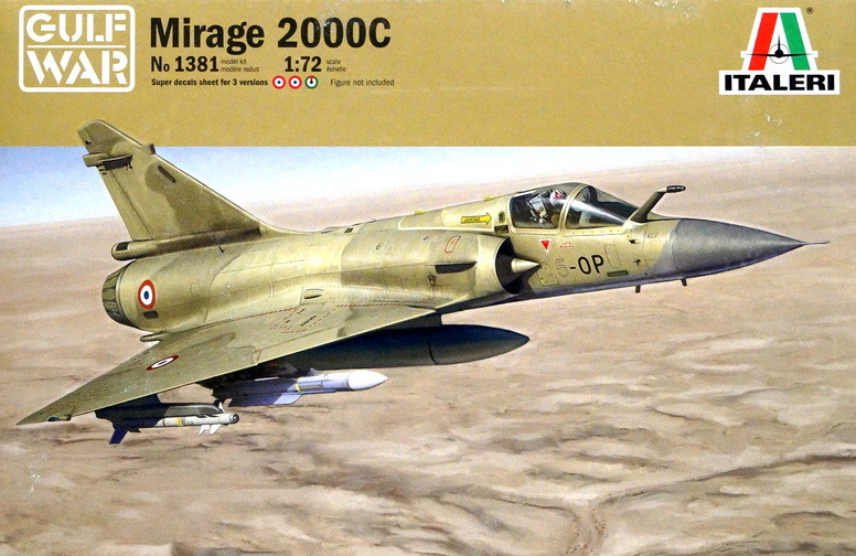 Сборная модель "Французский истребитель Mirage 2000C"  М 1/72