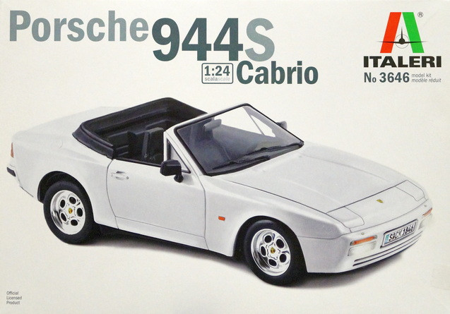 Сборная модель "Автомобиль "Porsche 944 S Cabrio"   М 1/24