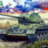 Сборная модель "Советский танк Тип-34-85"  М 1/72