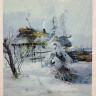 Картина по номерам "Зима", 40 x 50 см.