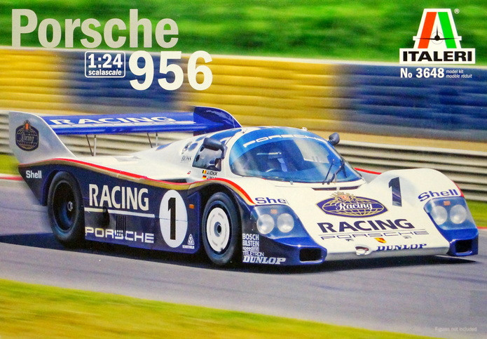 Сборная модель "Автомобиль "Porsche 962"   М 1/24