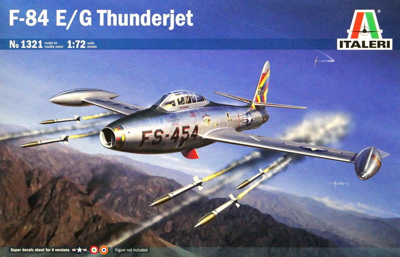 Сборная модель "Истребитель F-84G "Thunderjet"   М 1/72