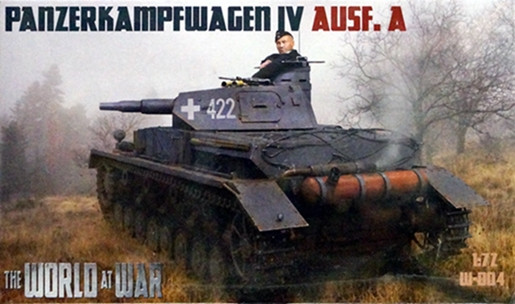 Немецкий танк Pz.IV Ausf. A    М 1/72