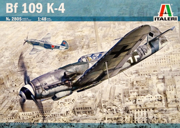 Сборная модель "Немецкий истребитель Me-109K4"   М 1/48