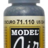 71110 Vallejo Model Air Краска "Британский тёмно-серый", BS640 / Dark Grey, 17 мл.
