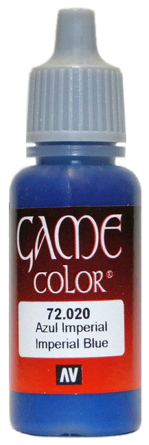 72020 Vallejo Game Color Краска "Императорский cиний" / Imperial Blue, 17 мл.