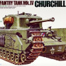 Сборная модель "Британский танк Churchill Мк.VII"  М 1/35