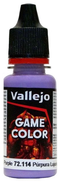 72114 Vallejo Game Color Краска "Чувственный пурпурный" / Lustful Purple, 18 мл.