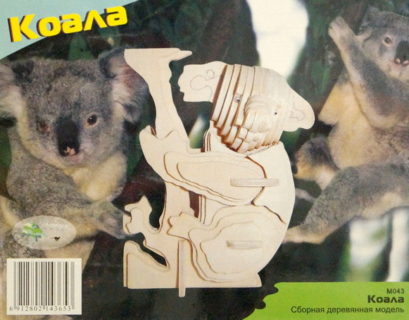 Конструктор из дерева "Коала"