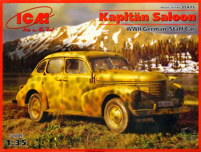 Сборная модель "Немецкий автомобиль Type Kapitan"  М 1/35