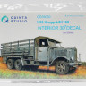 3D Декаль интерьера кабины для модели Krupp L3H163 (ICM)  М 1/35
