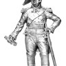 Оловянная миниатюра "Генерал Дохтуров Д.С., Россия, 1812 год"