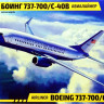 Сборная модель "Авиалайнер Боинг-737-700"   М 1/144