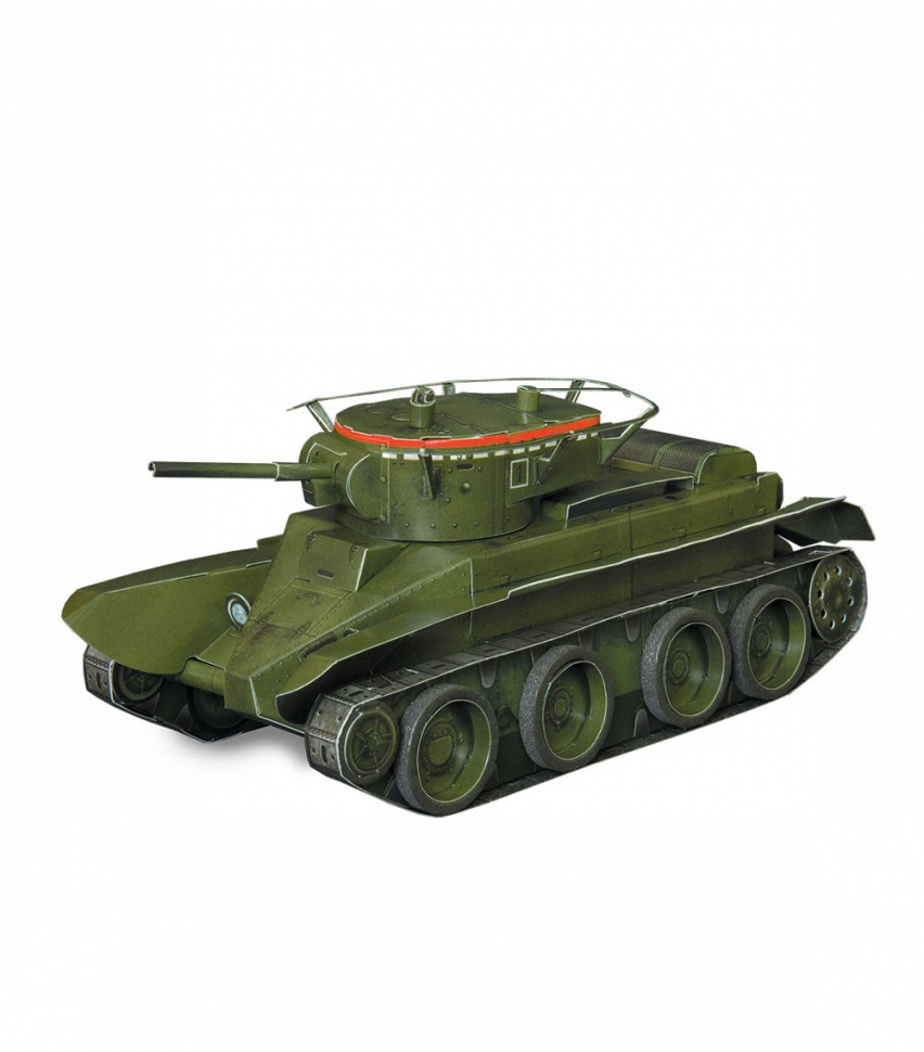 Конструктор из картона "Танк БТ-5"