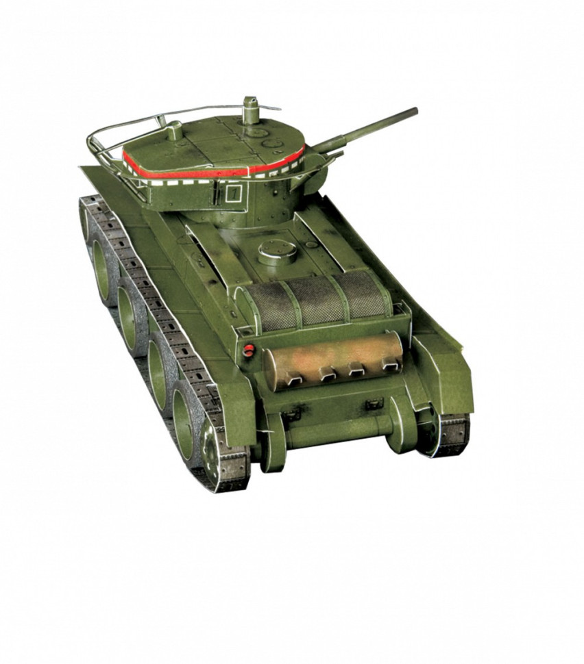 Конструктор из картона "Танк БТ-5"