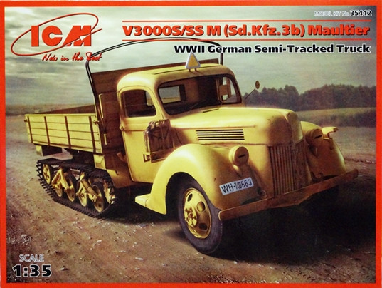 Сборная модель "Немецкий грузовик V3000S/SS Maultier"  М 1/35