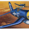 Сборная модель "Истребитель F4U-1D "Corsair"  М 1/72