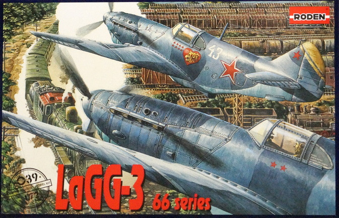 Сборная модель "Истребитель ЛаГГ-3  тип 66"  М 1/72