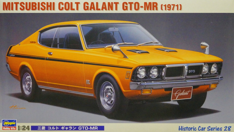 Сборная модель "Автомобиль MITSUBISHI COLT GALANT GT"   М 1/24