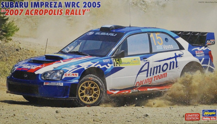 Сборная модель "Автомобиль Subaru Impreza WRC 2005 г." (Limited Edition)   М 1/24