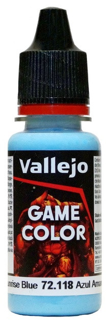 72118 Vallejo Game Color Краска "Синий восход" / Sunrise Blue, 18 мл.
