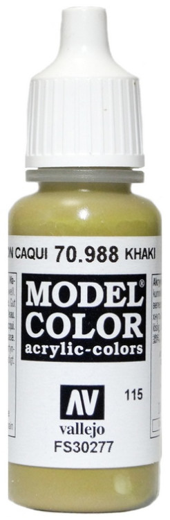 70988 Vallejo Краска акриловая "Хаки" FS30277 / Khaki, 17 мл.