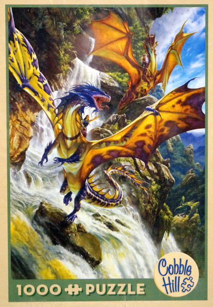 Пазл "Водопад драконов", 1000 эл.