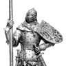 Оловянная миниатюра "Богемский рыцарь, середина 14 века"