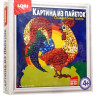 Картина из пайеток "Петух"