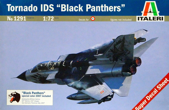 Сборная модель "Истребитель Tornado IDS "Black Panthers"  М 1/72