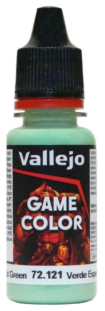 72121 Vallejo Game Color Краска "Призрачный зелёный" / Ghost Green, 18 мл.