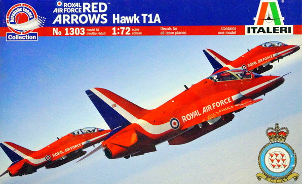 Сборная модель "Самолет Hawk T1A "Red Arrows"  М 1/72
