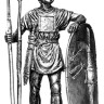 Оловянная миниатюра "Римский легионер, 3 век до н.э."