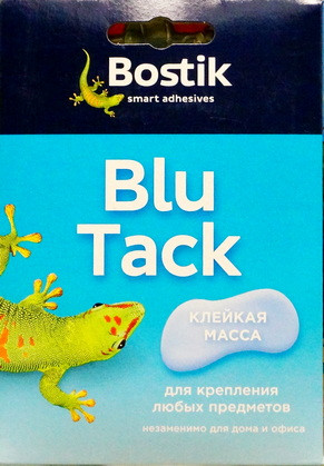BLU ТАКК. Пластилин липкий, многократного использования