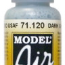 71120 Vallejo Model Air Краска "Тёмный призрачный серый USAF", FS36320 / Dark Ghost Gray USAF, 17 мл.