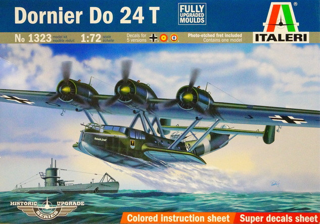 Сборная модель "Немецкая летающая лодка Dornier Do-24"  М 1/72