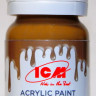 C1058 ICM Краска акриловая для творчества, цвет "Жёлто-коричневая глина" (Tan Earth), 12 мл.