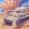 Сборная модель "Немецкий танк Pz.IV F2"   М 1/72