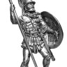 Оловянная миниатюра "Афинский гоплит, 4 н.э."
